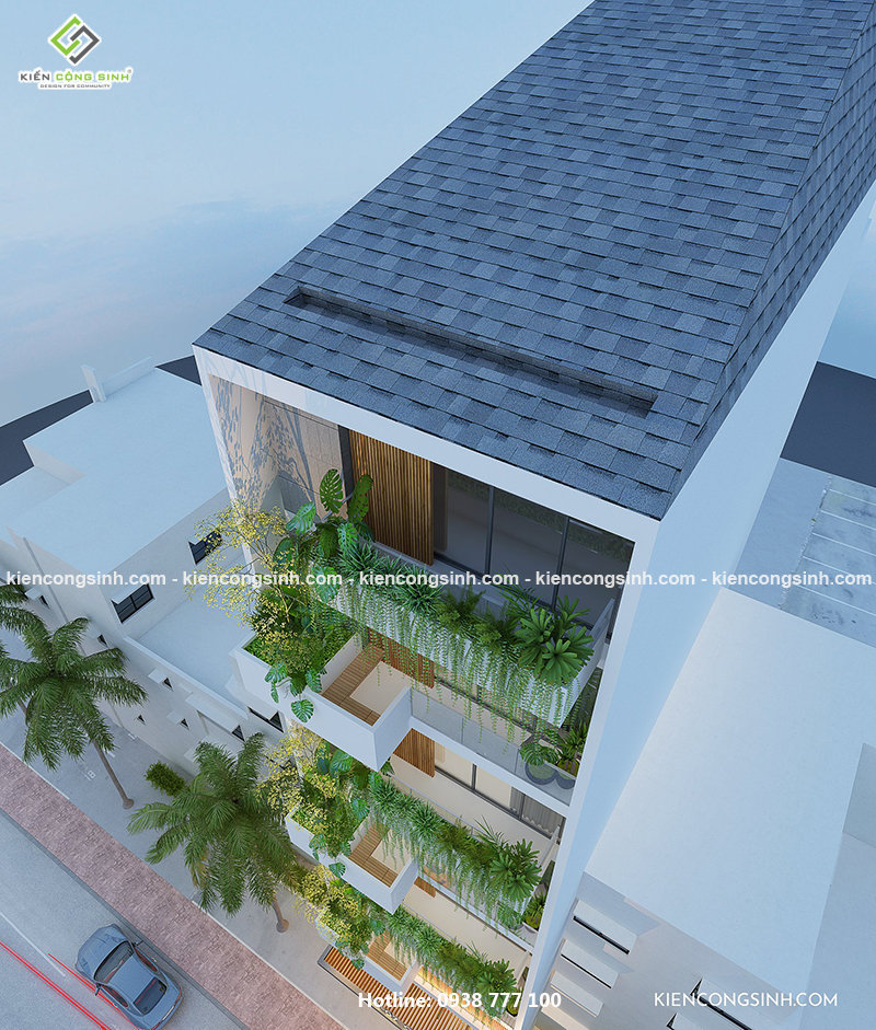 Thiết kế nhà nghỉ hiện đại tại Phan Thiết