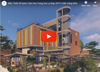 Video thiết kế quán cafe Hoa Trang Gia Lai
